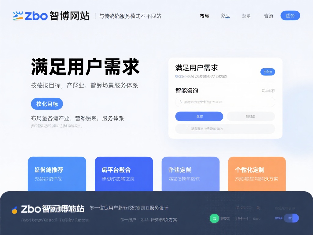 与传统服务模式不同，Zbo智博官方网站始终将“满足