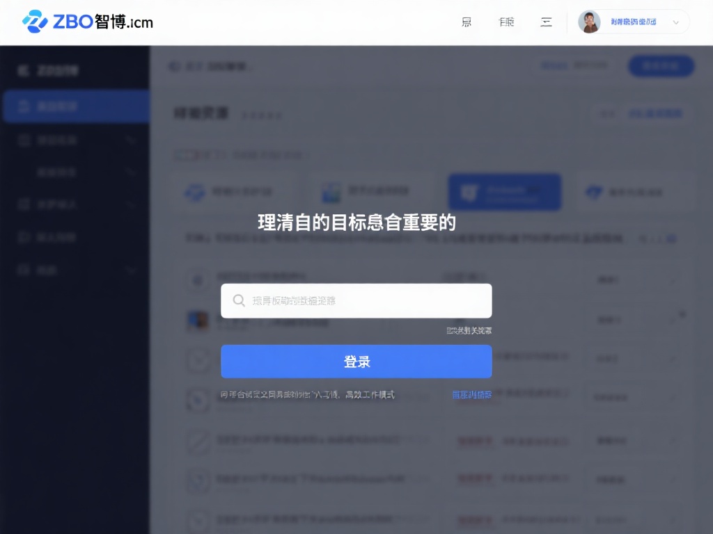 首先，登录zbo智博之前，理清自己的目标非常重要。