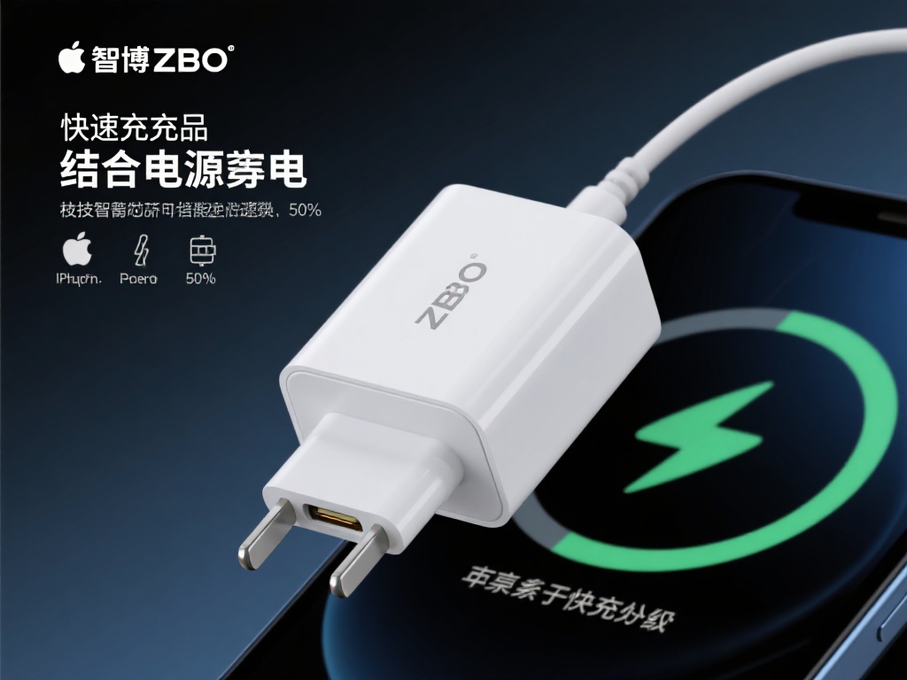 智博ZBO的快充新品结合了先进的电源适配技术和智能