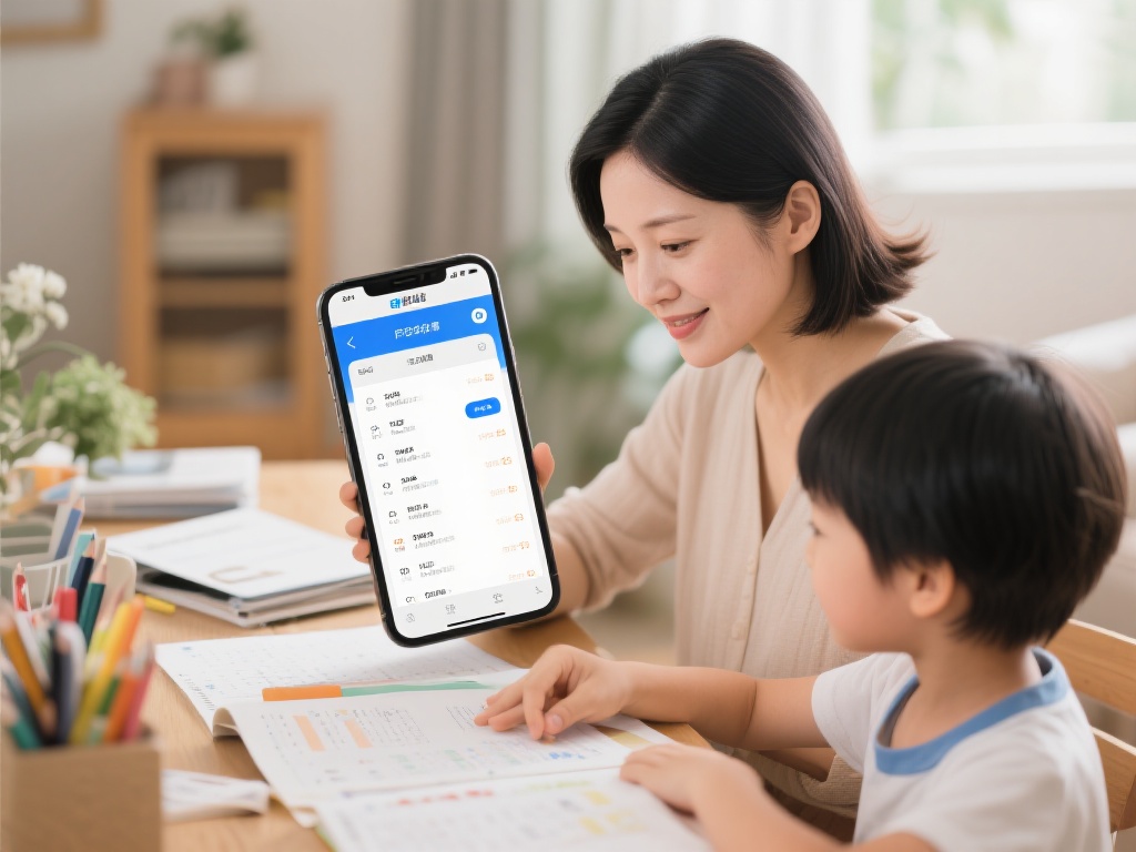 用户小故事：李女士是一位全职妈妈，她每天需要安排孩
