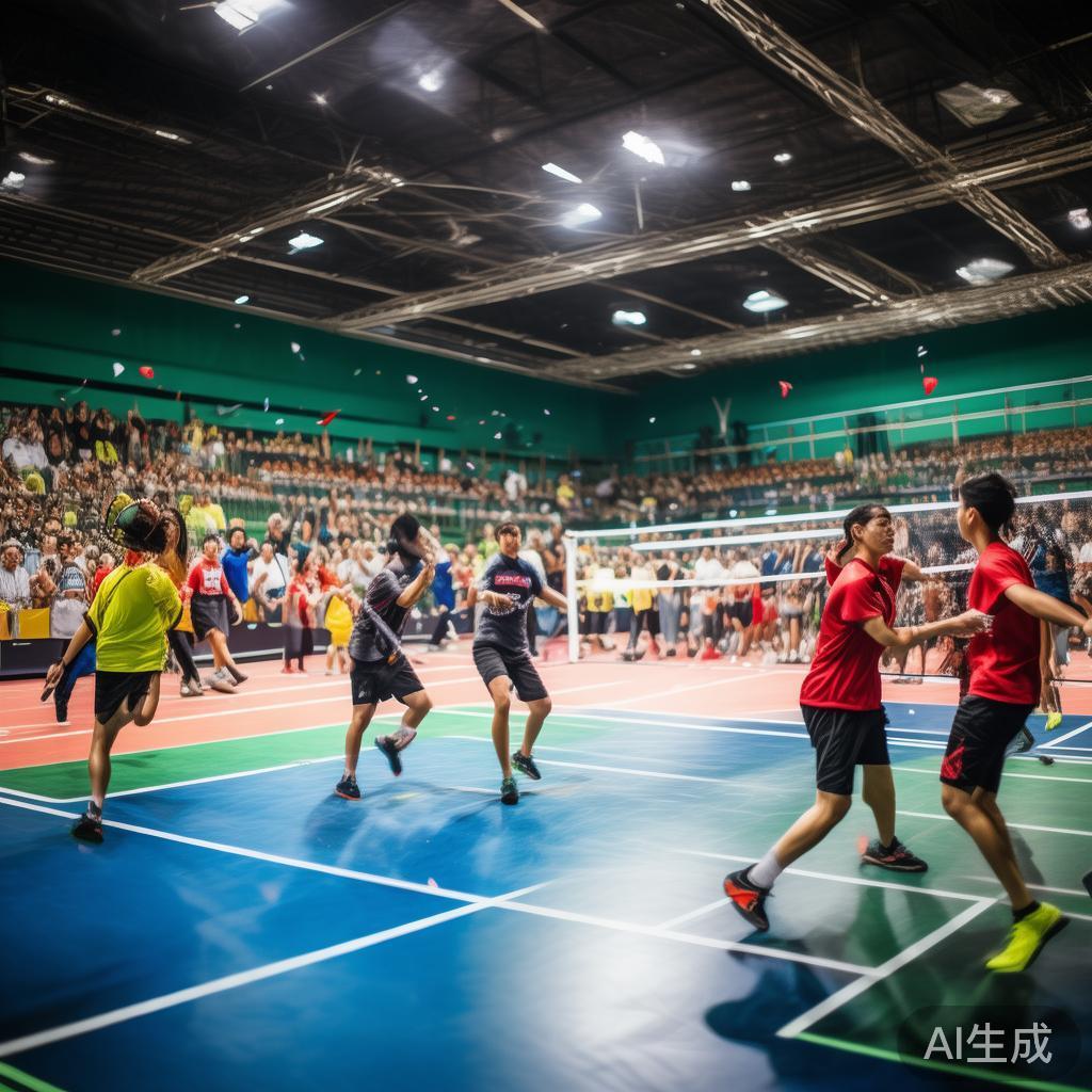 智博体育携手芜湖羽毛球赛事全面开启精彩纷呈新篇章 随着体育运动的日益普及,羽毛球以其灵活轻便、竞技性